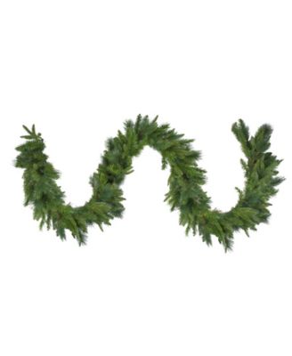 Northlight Mixed Rosemary Emerald Angel Pine Artificial Christmas Garland-Unlit