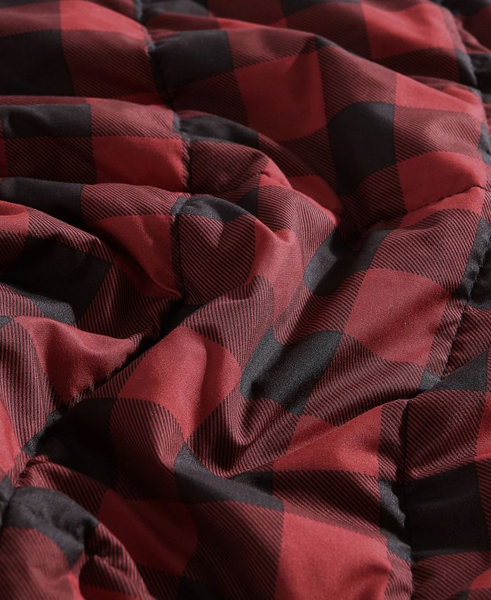 Eddie Bauer Mountain Plaid Down Alternative Throw & Reviews Blankets