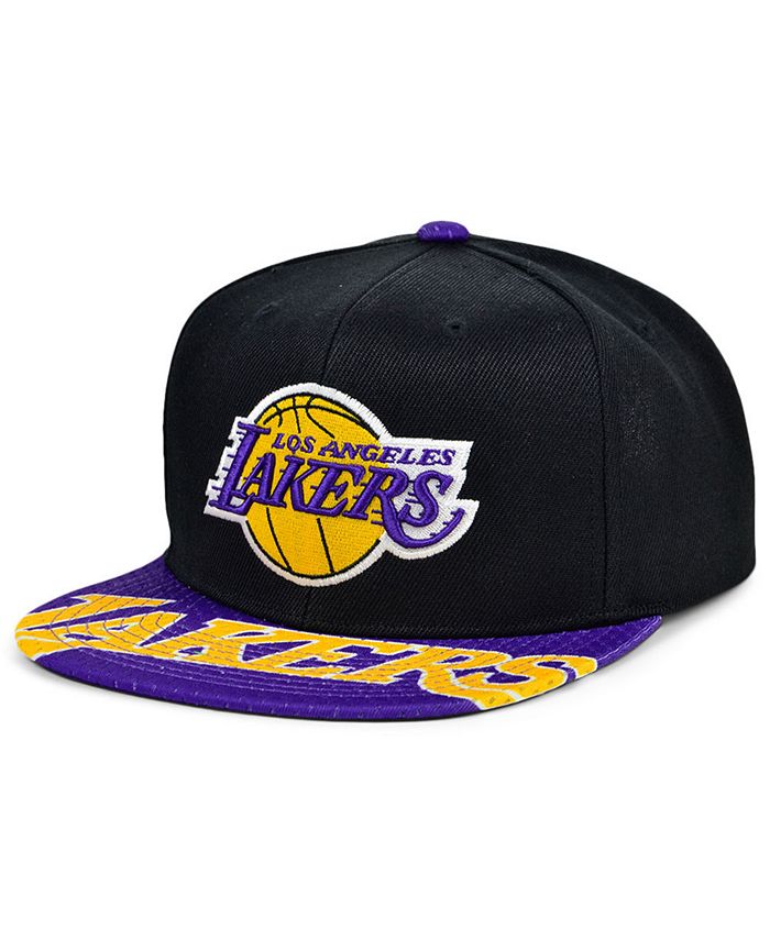 Mitchell & Ness Los Angeles Lakers Snapshot Snapback Cap - Macy's