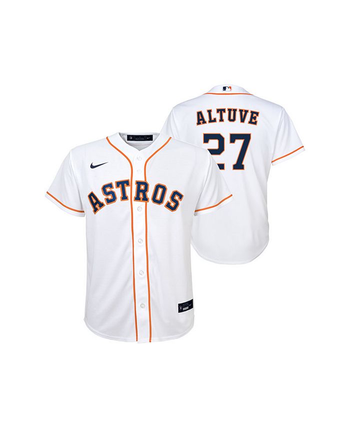 Men's Houston Astros Jose Altuve Nike White 2023 Gold Collection