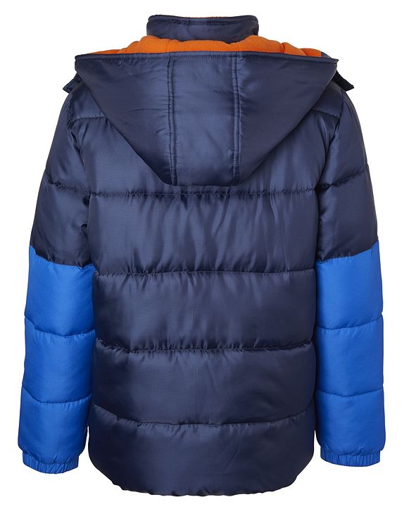 iXtreme Boys 2T-4T Piping Color-block Puffer Jacket main image 1
