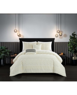 Chic Home Addison 5 Piece King Comforter Set Bedding