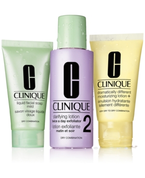 Receive a Free 3-Step Kit with any Clinique foundation purchase!