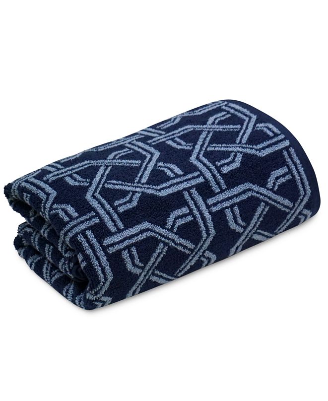 Hotel Collection Ultimate MicroCotton Symmetry 30" x 56" Bath Towel