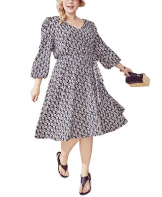 calvin klein plus size dresses bloomingdales