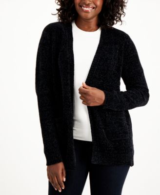 macy's black sweater