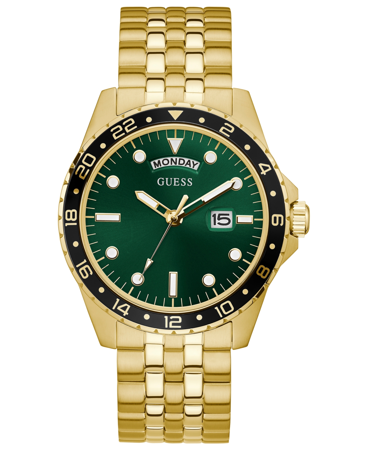 Men's Gold-Tone Stainless Steel Bracelet Watch 44mm - Gold Tone