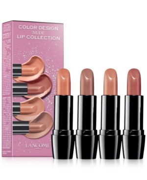 Lancome 4-Pc Color Design Lip Set