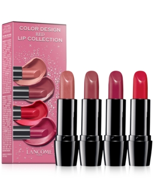 Lancome 4-Pc Color Design Lip Set