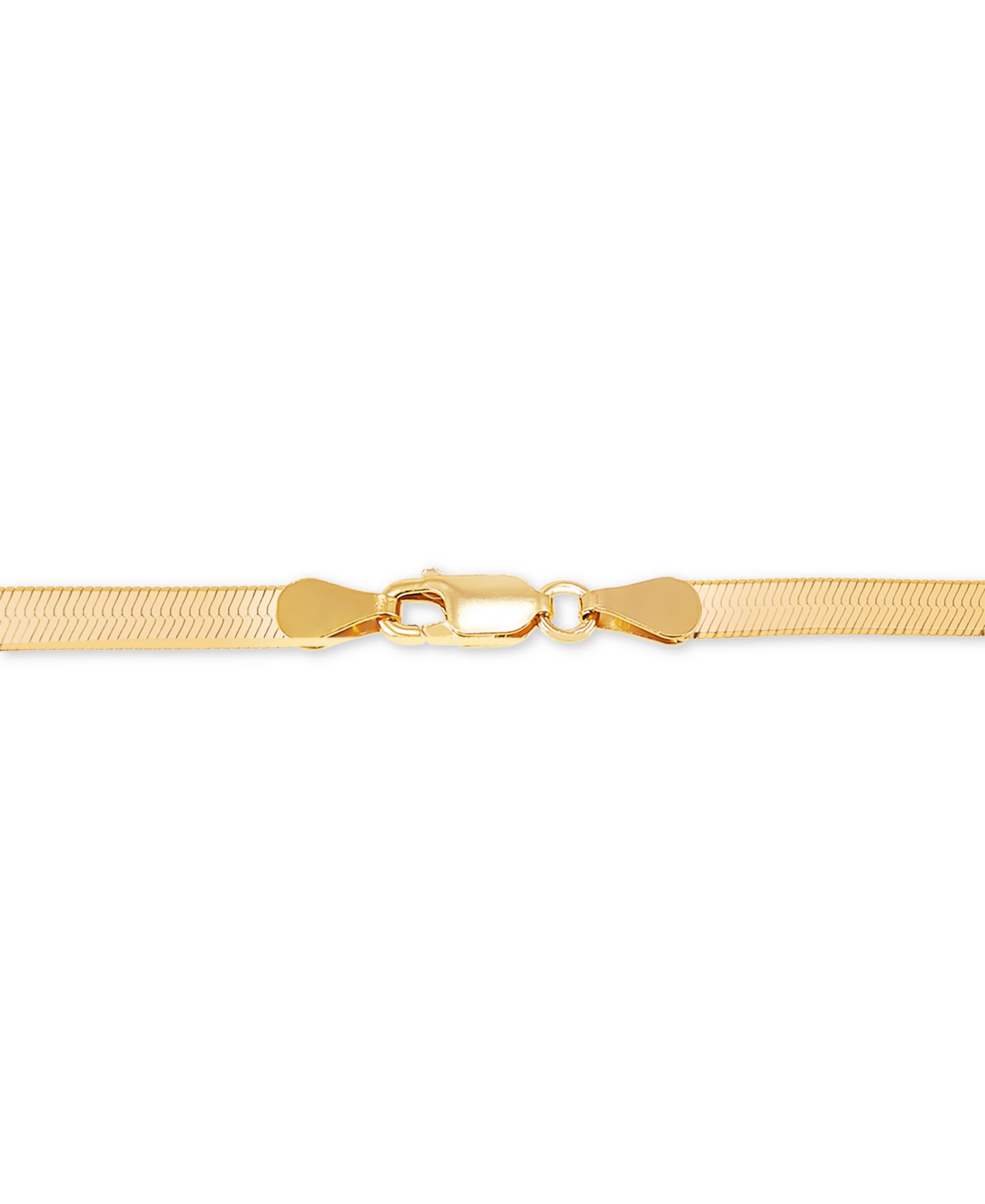 Giani Bernini Herringbone Link Chain Bracelet in 18k Gold-Plated Sterling Silver