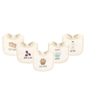 Touched by Nature Boys and Girls Muffin Bibs Pack of 5