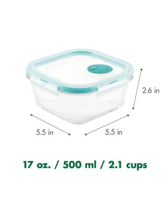 Purely Better™ Vented 8-Pc. Glass Food Storage Containers, 17-Oz.