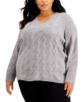 calvin klein womens plus size sweaters