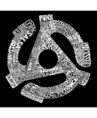 Word Art Record Adapter Crewneck Sweatshirt