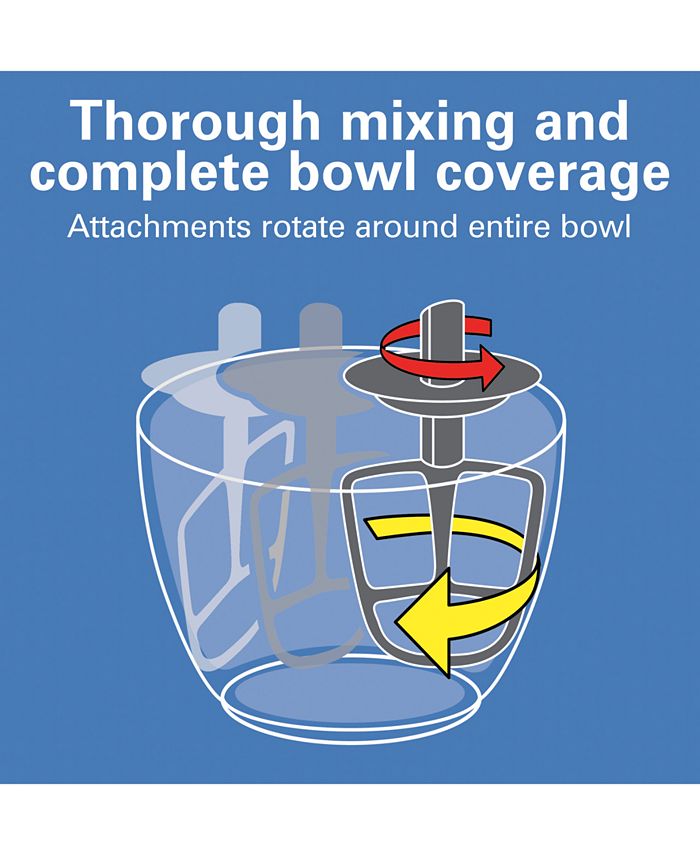 Hamilton Beach 7Speed 4 Quart Stand Mixer, 300 Watts Macy's