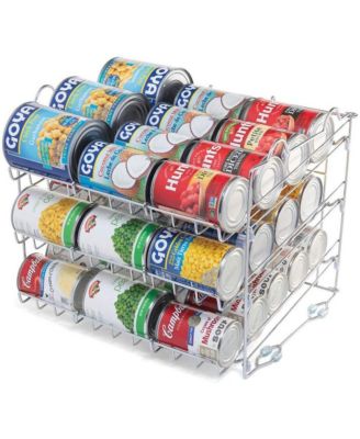 HomeIT - Stackable Can Rack Organizer, Holds up to 36 Cans