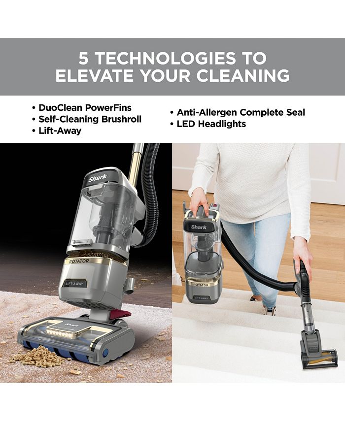 Shark LA502 Rotator® LiftAway® ADV DuoClean® PowerFins Upright Vacuum