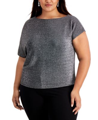 macys alfani tops plus size