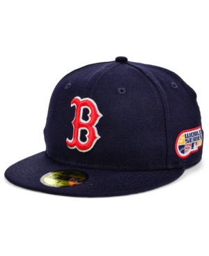 New Era Boston Red Sox World Series Patch 59FIFTY Cap