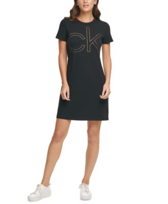 long black shirt dress