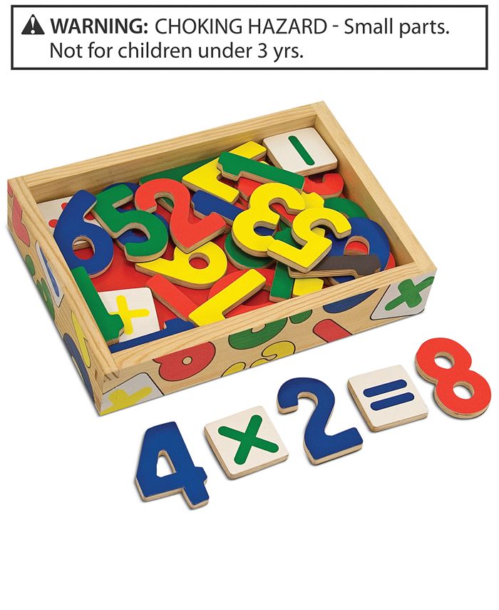 Melissa and Doug - Kids Toy, Magnetic Wooden Numbers