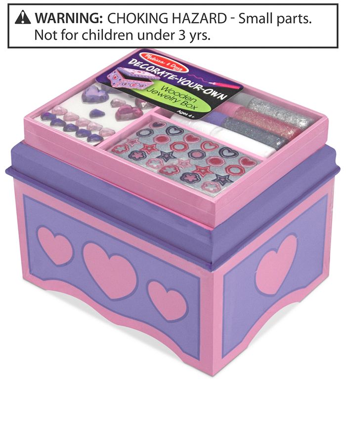 Melissa and doug jewelry shop box