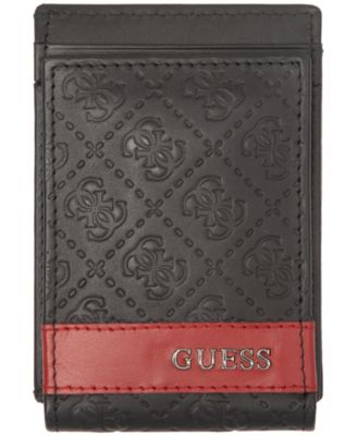 GUESS - Men's Mesa Logo Embossed RFID Wallet