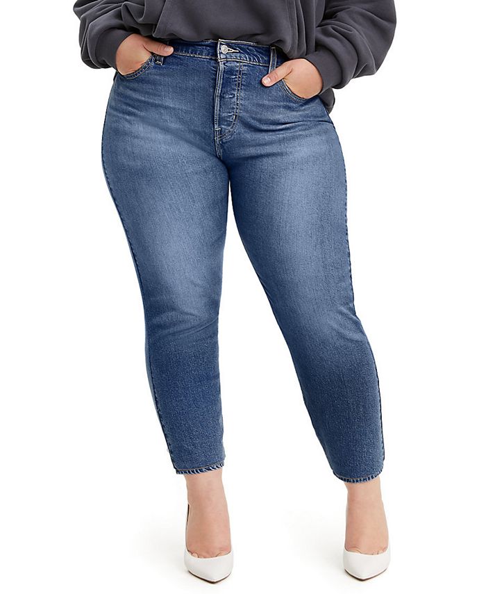 Levi's Trendy Plus Size Wedgie Skinny Jeans & Reviews - Jeans - Plus ...
