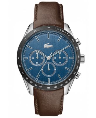 Lacoste leather band watch Amazon.com: Lacoste Men main image 3