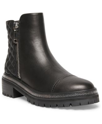 STEVEN NEW YORK - Women's Fancey Quilted Ankle Booties