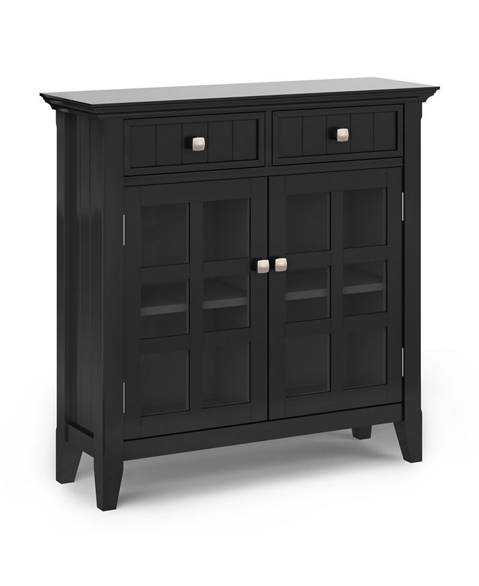 Simpli Home Acadian Solid Wood Entryway Storage Macy's
