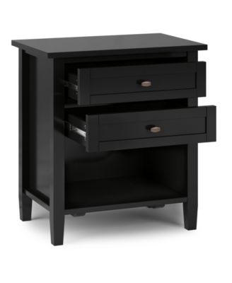 Warm Shaker Bedside Table