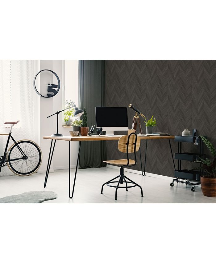 Graham & Brown Herringbone Peel and Stick Wallpaper Macy's