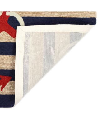 Frontporch Anchor Blue 3'6" x 5'6" Outdoor Area Rug