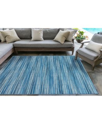Liora Manne Marina Stripes 6'6" x 9'4" Area Rug