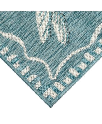 Carmel Dragonfly 6'6" x 9'4" Outdoor Area Rug