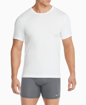 Nike Men's 2-Pack Luxe Cotton Modal Crewneck Undershirts