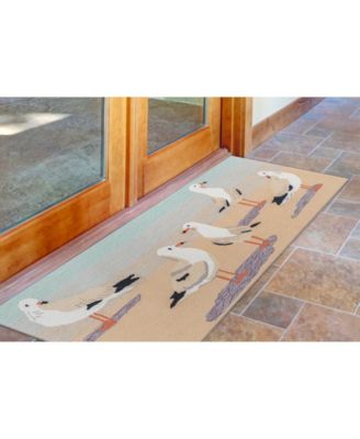 Frontporch Gulls Sand 2' x 5' Runner Rug