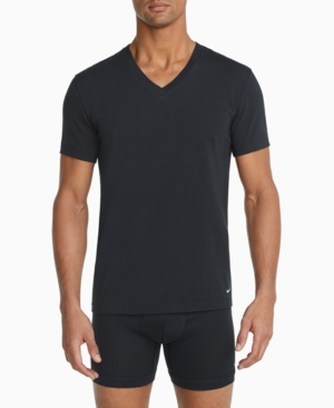 Nike Men's 2-Pack Everyday Cotton Stretch V-Neck Undershirts