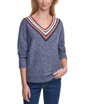 tommy hilfiger tennis sweater