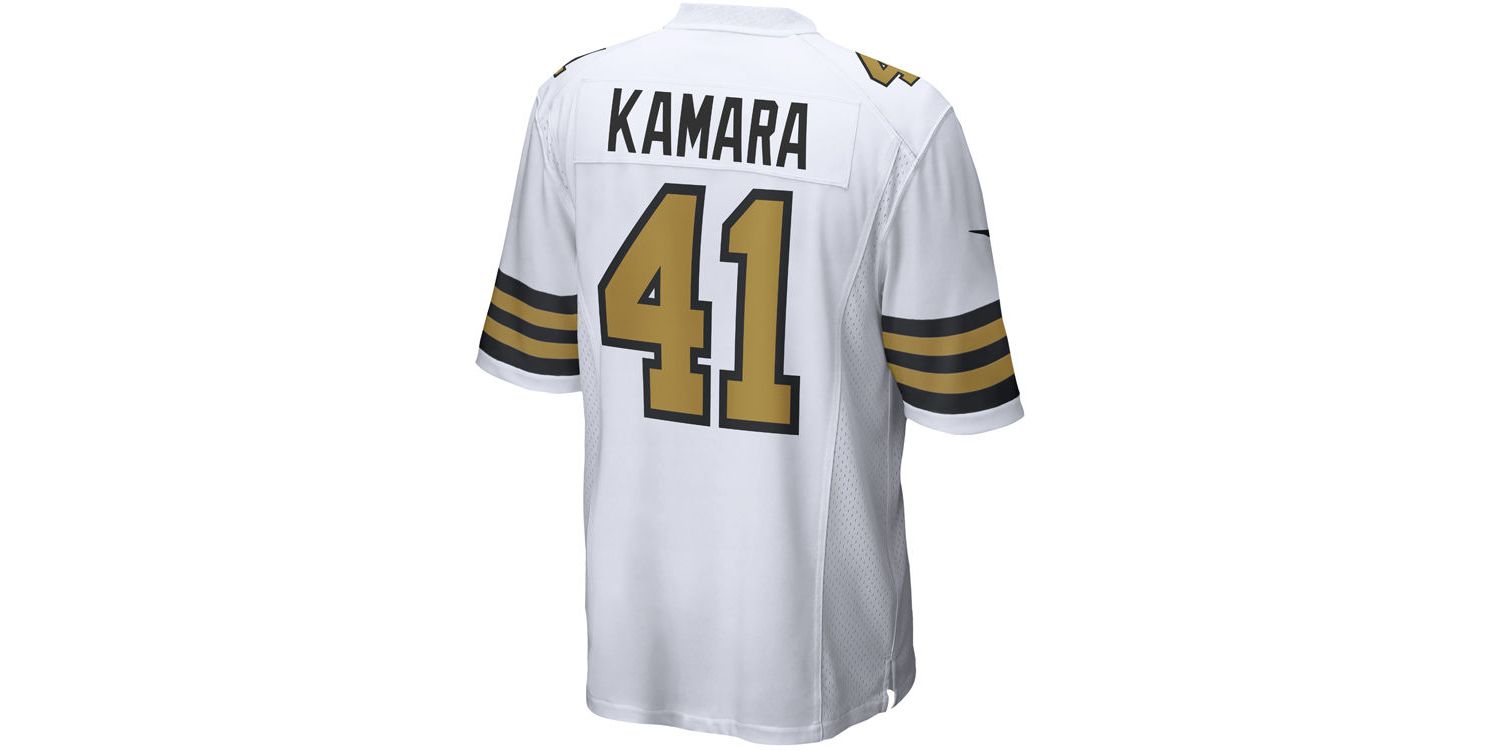 Men's New Orleans Saints Game Jersey Alvin Kamara