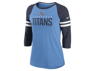 Nike - Tennessee Titans Women's Three Quarter Sleeve Raglan Shirt