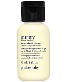 Receive a Free Purity Cleanser with any $35 philosophy purchase!