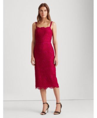 ralph lauren lace cocktail dress