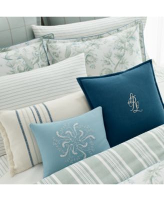 ralph lauren blue throw pillows