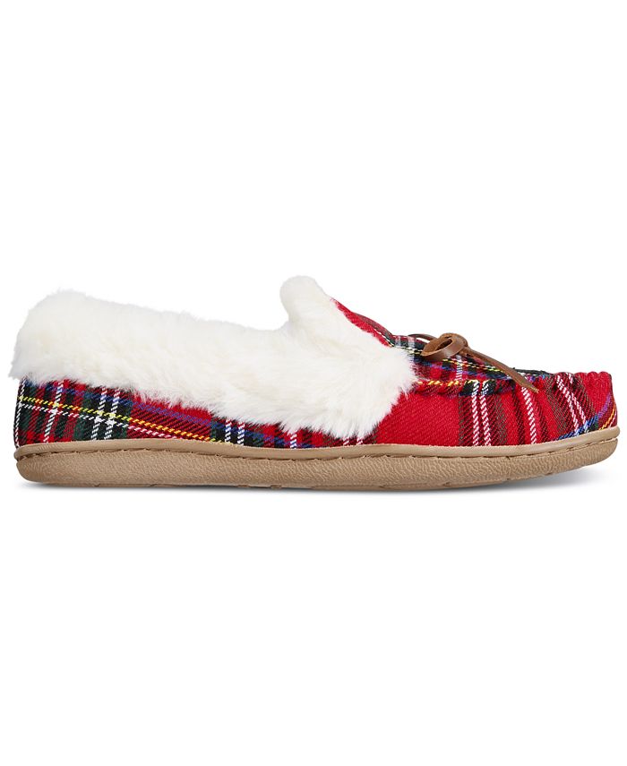 Charter Club Dorenda Moccasin Slippers, Created for Macy's & Reviews ...
