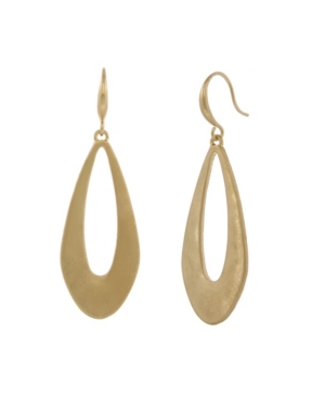 image of The Sak Gold-Tone Open Teardrop Earrings