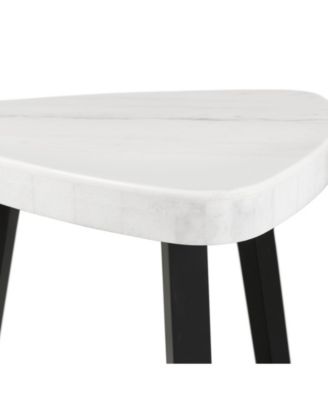 Lena Marble Top End Table