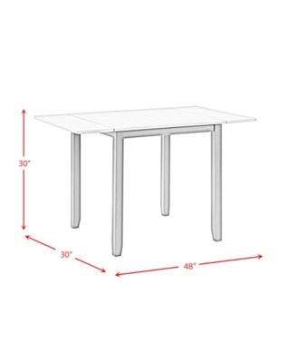 Tuttle 3 Piece Drop Leaf Dining Set