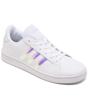 image of adidas Big Girls Grand Court Casual Sneakers from Finish Line